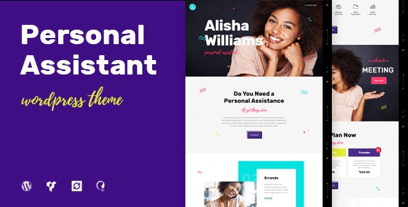 A.Williams | A Personal Assistant Administrative Services WordPress Theme