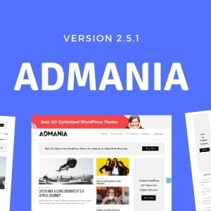 Admania - Adsense WordPress Theme With Gutenberg Compatibility 2.5.3