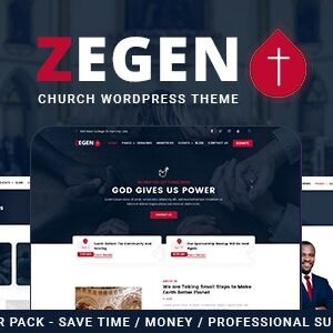 Zegen - Church WordPress Theme 1.1.9