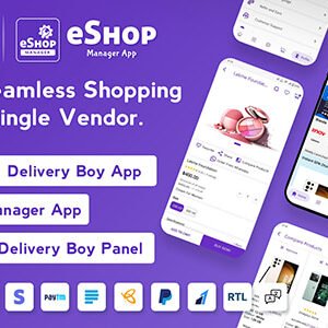 eShop- eCommerce Single Vendor App | Shopping eCommerce App with Flutter 4.4.4