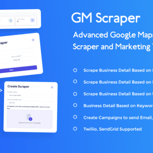 GM Scraper â€” Advanced Google Maps Business Data Scraper and Marketing Tool