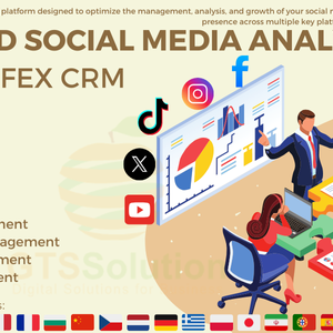Advanced Social Media Analytics module for Perfex CRM