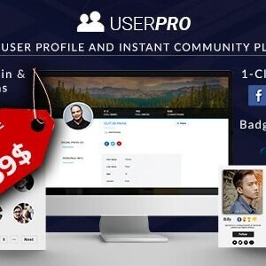 UserPro - Community and User Profile WordPress Plugin 5.1.7 with Addons