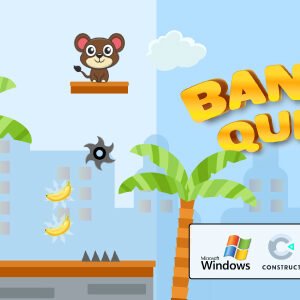 Banana Quest â€“ Platformer Puzzle Game (HTML5 + Android + iOS + PC | Construct 3)