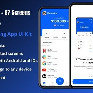 Minance - Finance & Bank Management React Native Expo App Ui Kit