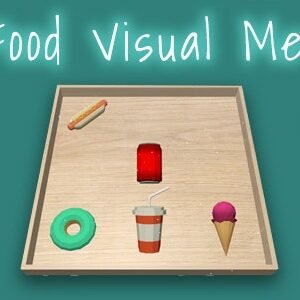 3D Food Memory - Memory Game for Kid