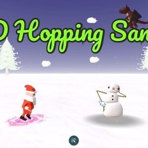 3D Hopping Santa - Cross Platform Hyper Casual Game