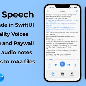 iOS 17 Swift TTS Reader App | Advanced Text to Speech with Subscriptions