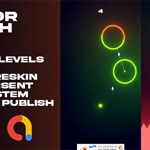 Color Rush - Unity Endless Game Template (Admob Ads + GDPR Consent)