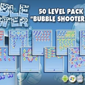 50 Levels Pack for CTL Bubble Shooter Games