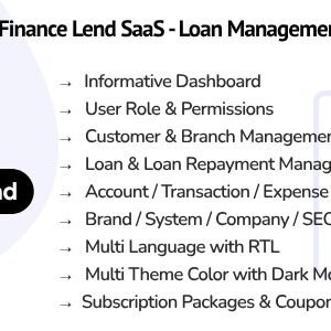 FinanceLend SaaS - Loan Management Solution 1.3