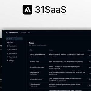 31SaaS - NextJs 14 boilerplate to build sleek and modern SaaS