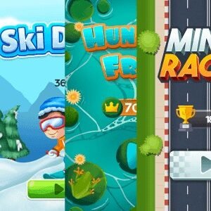 5 HTML5 Mini Games (Phaser 3)