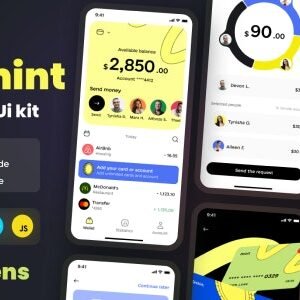 Coinmint - Fintech App React Native CLI Ui Kit