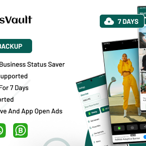 Status Vault - Download Whatsapp Status With Admob Ads