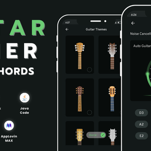 Guitar Tuner Tabs & Chords with AdMob Ads Android