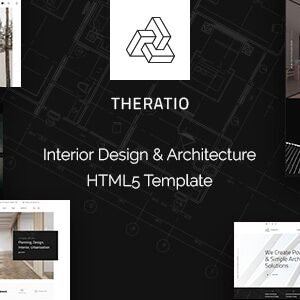 Theratio - Interior Design & Architecture HTML5 Template