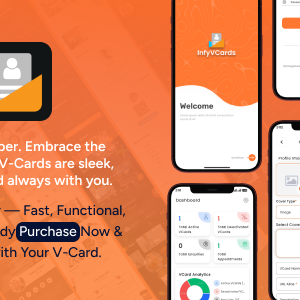 Infy vCard Mobile App Add On for Saas 2.1