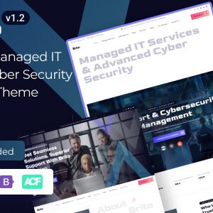 Brito - IT Services & Cyber Security Solutions WordPress Theme 1.4