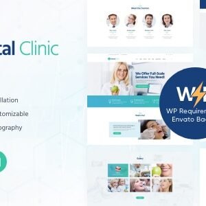 Dental Clinic - Dentist WordPress Theme