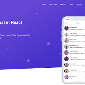 AWS Chat in React Native – Instamobile