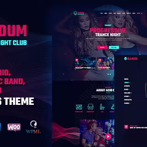 Acidum - Night Club and DJ WordPress  theme 1.4.5