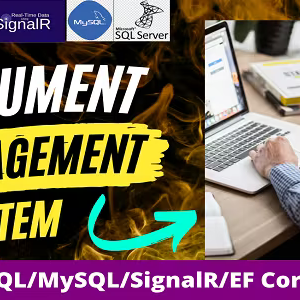 Advanced Files  Users Management | ASP.NET Core | EF Core | .NET Core | MSSQL | MySQL