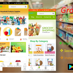 Android Ecommerce - GroceryShop App