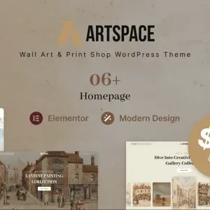 ArtSpace - Wall Art & Print Shop WordPress theme 1.0.1