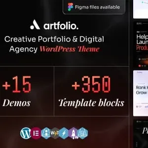 Artfolio - Creative Portfolio & Digital Agency WordPress Theme