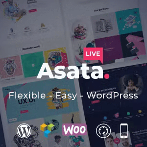Asata - Responsive Multi-Purpose WordPress Theme