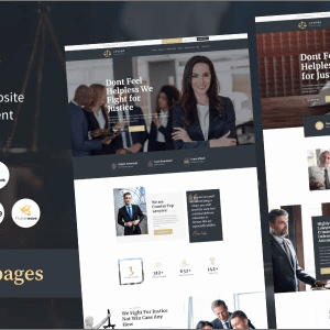 Attorg - lawyer & attorney website cms with Appointment Booking System PHP Scripts