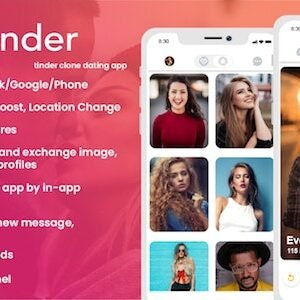 Binder - Dating clone App with admin panel - Android v20.1