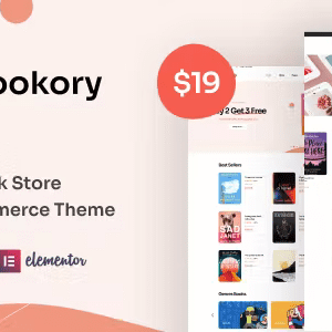 Bookory - Book Store WooCommerce Theme