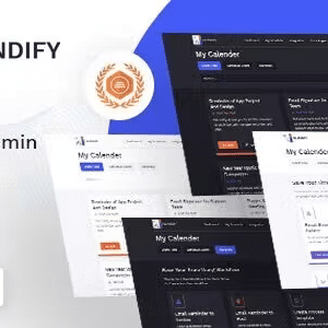 Calendify | Appointment & Calendar Schedule Admin Template (VueJS, Laravel, HTML) 2.0.1
