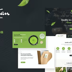 Chaitan - Tea Production Company  Organic Store WordPress Theme