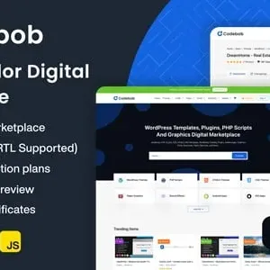 Codebob - Single-Vendor Digital Marketplace 1.3
