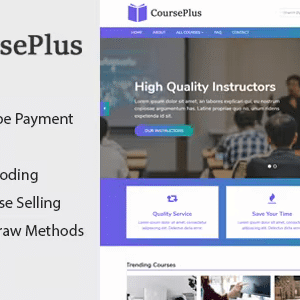 CoursePlus - Online Learning Management System (LMS) 2.0
