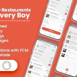 Delivery Boy For Multi-Restaurants Flutter App 2.0