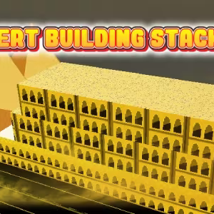 Desert Building Stacking | Construct 3 | HTML Game