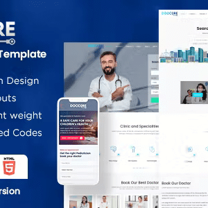 Doccure - Doctor Appointment Booking Management (Practo Clone) Template - Laravel