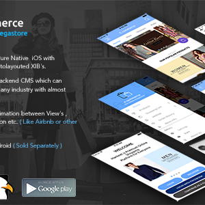 E-Commerce Android Native App with Powerful Cloud Backend