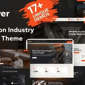 Elever - Construction WordPress Theme