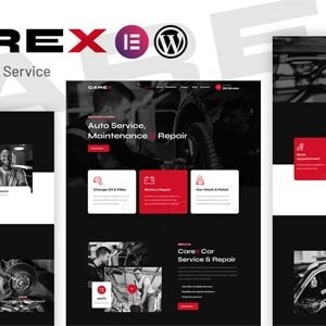 Carex - Car Repair  Auto Service Elementor WordPress Theme