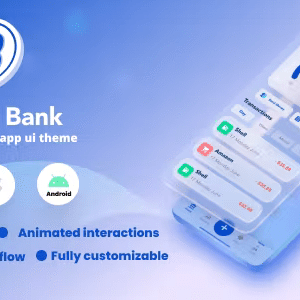 Flutter Bank - Flutter Banking UI Theme Template