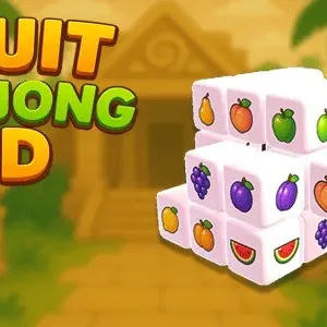 Fruit Mahjong 3D - HTML5 Game - Playcanvas