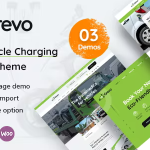 Grevo - Electric Mobility Services WordPress Theme 1.3