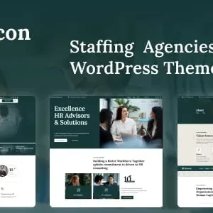 Hirecon - Staffing Agencies WordPress Theme