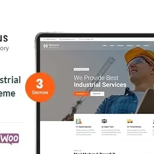 Industry & Factory WordPress Theme 5.1.0