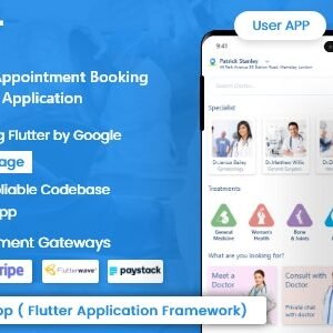 Doctor Appointment Booking & Medicine Ordering Flutter App 7.4.0